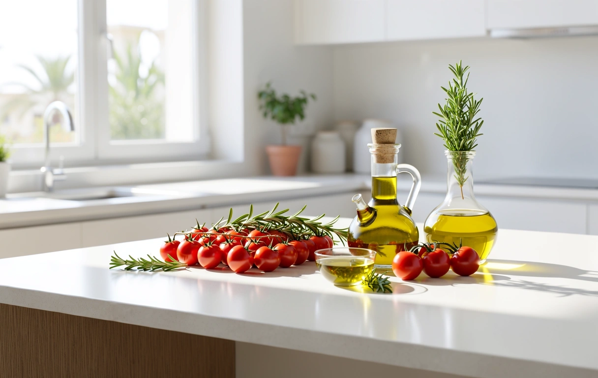 Fresh Mediterranean ingredients